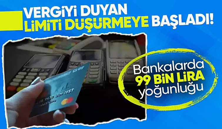 100 bin TL limitli kredi kartına 750 liralık vergi... 