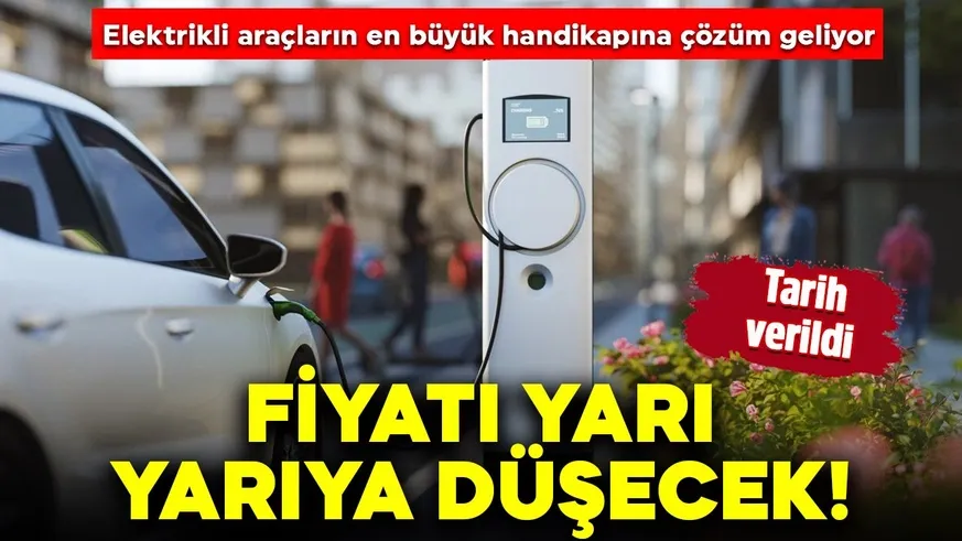 Elektrikli araçların en büyük handikapı ortadan kalkıyor mu? 