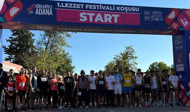 Adana’da Lezzet Festivali Koşusu Yapıldı...