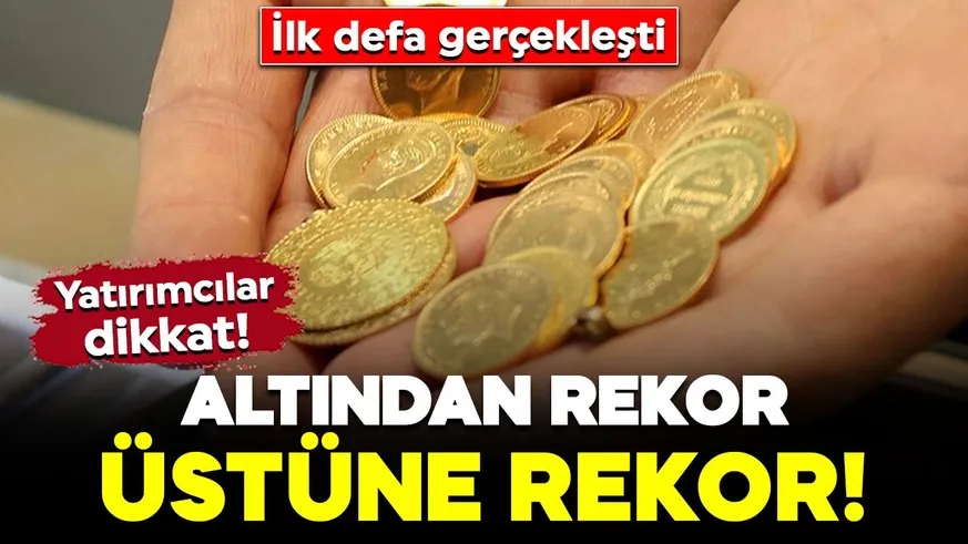 Altında rekor üstüne rekor!