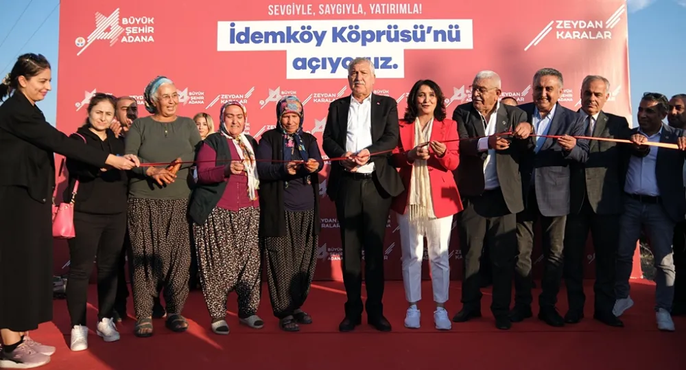 Kozan İdemköy Köprüsü’nün açılışı gerçekleştirildi