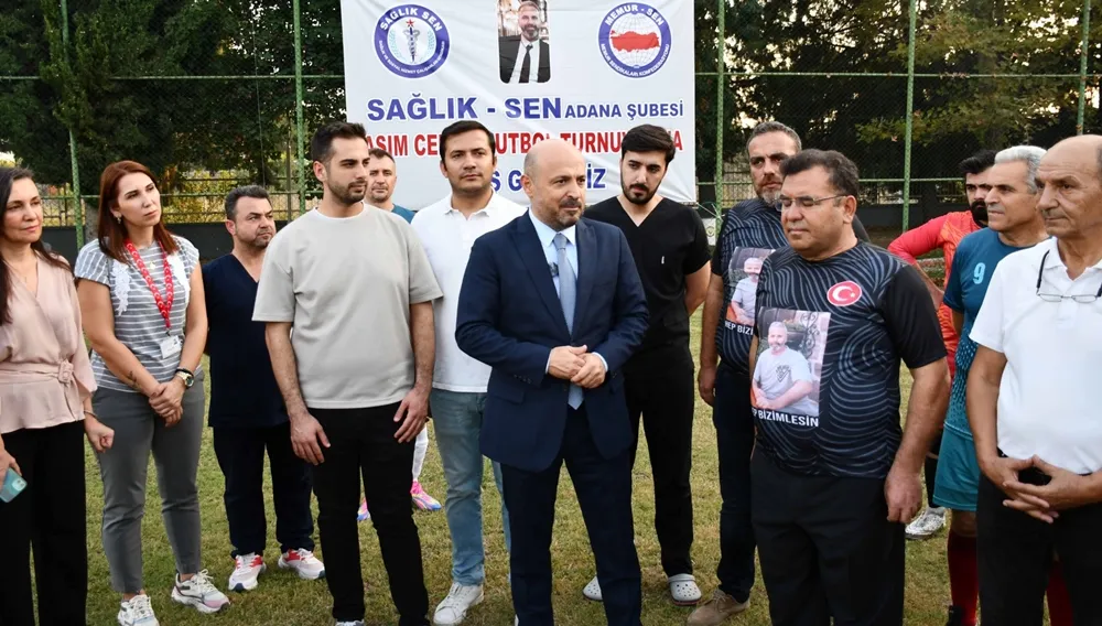  Sağlık-Sen Asım Cemek futbol turnuvası start aldı