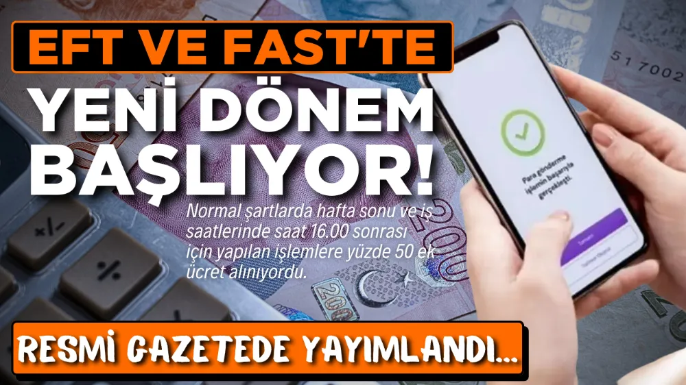 Para transferi yaparken saate bakmak zorunda değilsiniz!