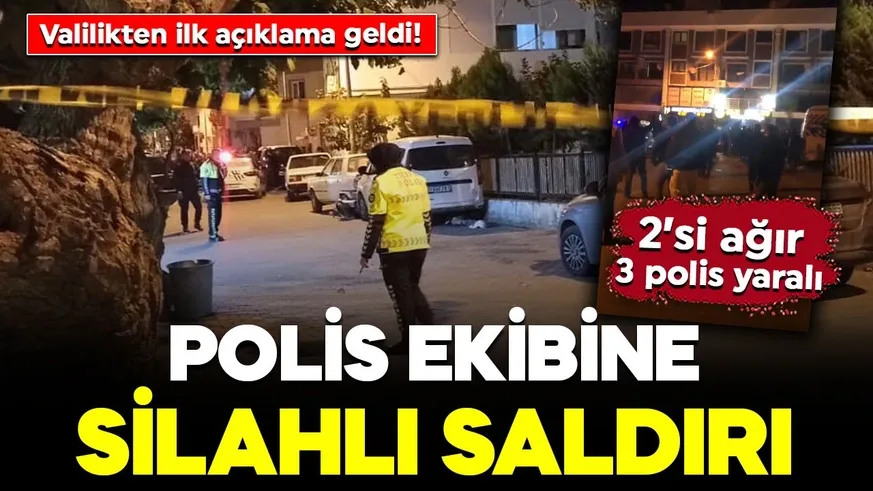 3 polis silahlı saldırıda yaralandı! 2