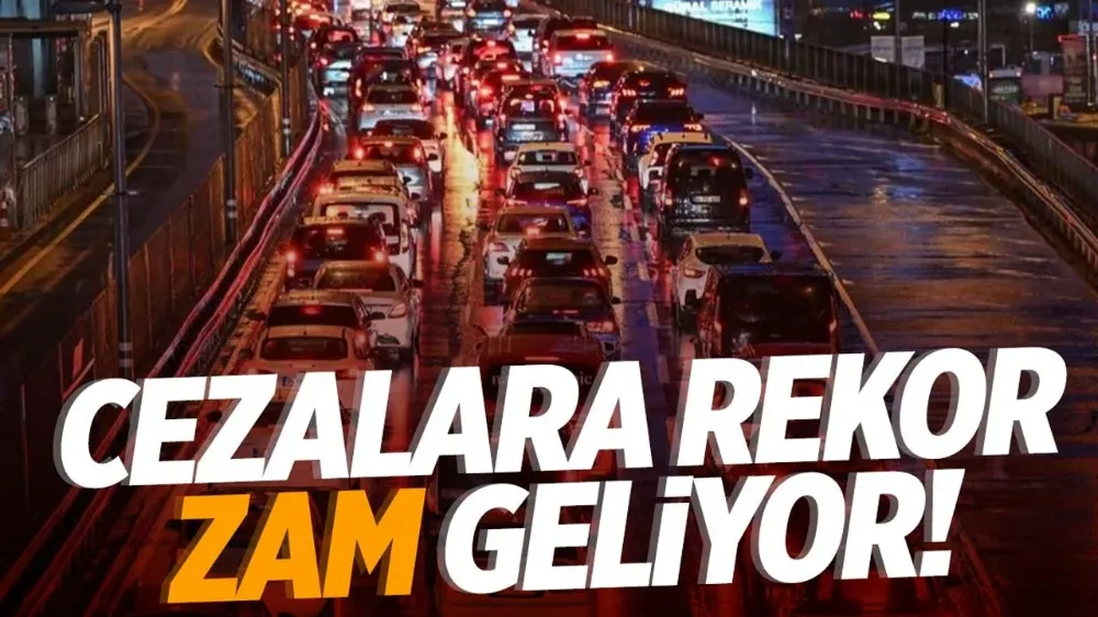 2025’te trafik cezaları 50 zamlanıyor...