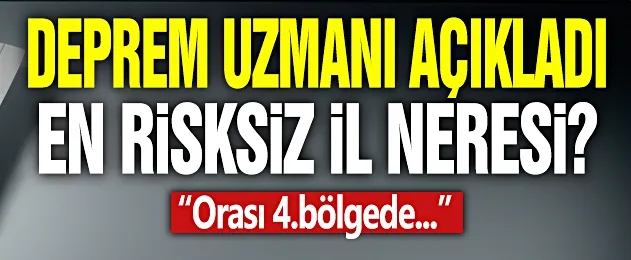 Japon deprem uzmanı Türkiye