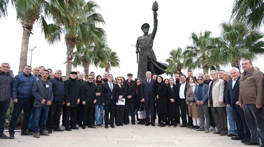   Şehit Asteğmen Kubilay, Kozan’da adına yapılan anıtın önünde anıldı