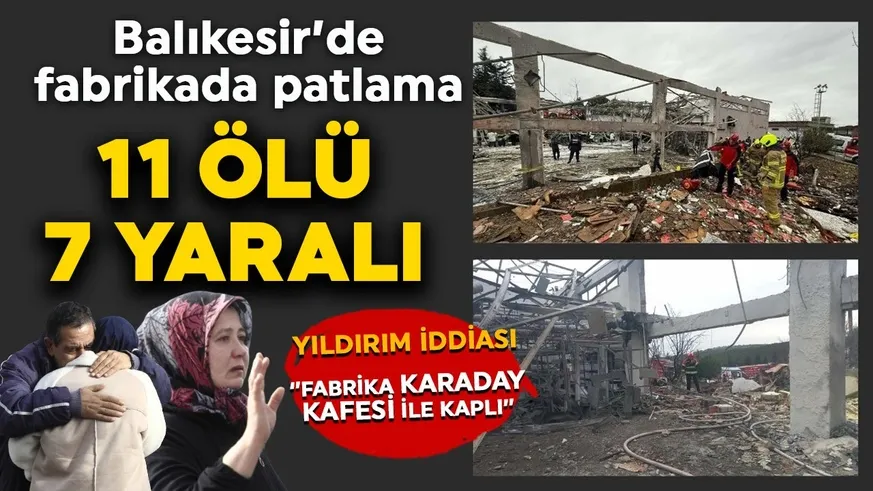 Acı Haber! Patlayıcı üretilen fabrikada büyük patlama: 12 ölü 