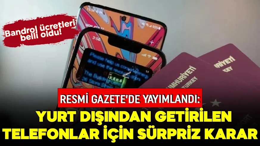 Bandrol bedelleri geçen yılla aynı şekilde uygulanacak...