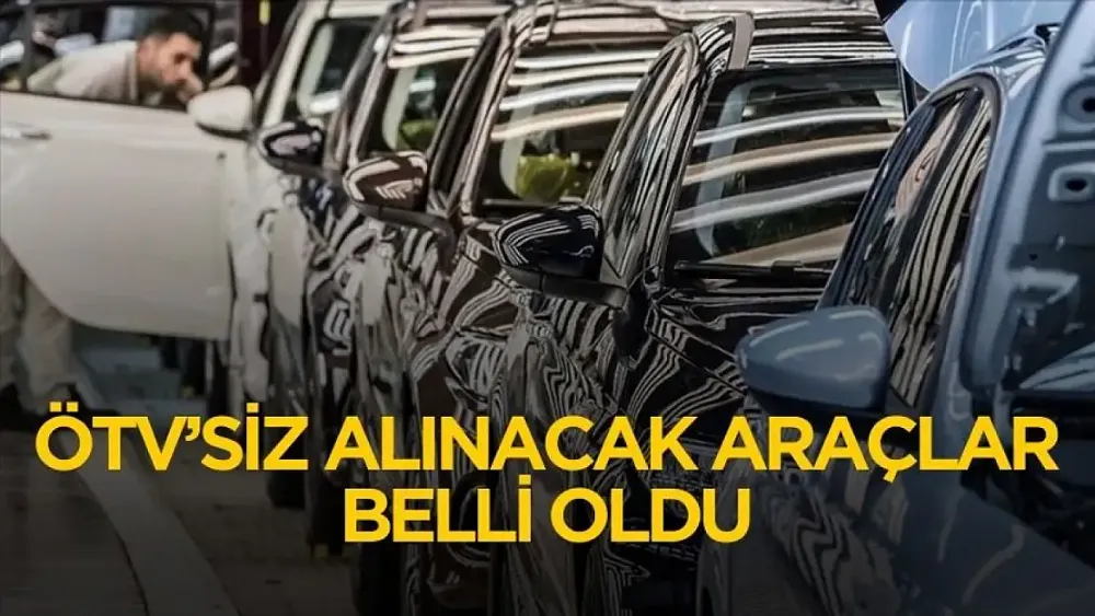 Cumhurbaşkanı Erdoğan imzaladı, resmen duyuruldu! İşte o otomobiller