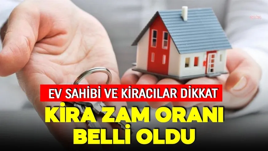 Aralık ayı için tavan kira zam oranı belli oldu