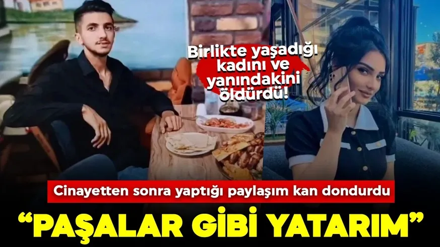 2 kişi öldürdü cinayetten sonra lokanta yemek yedi