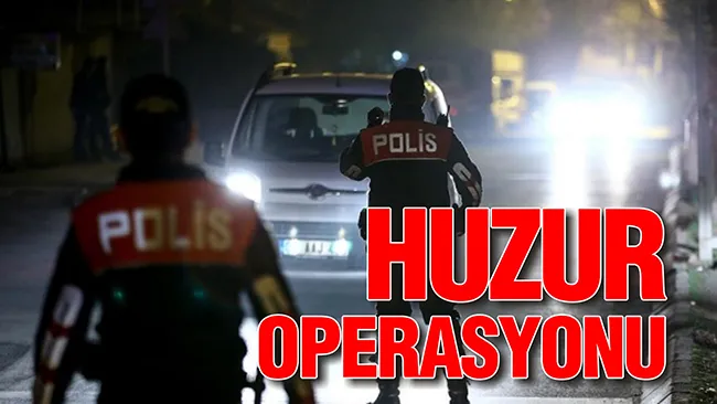 Polis 20 ruhsatsız silah ele geçirirken 212 kişiyi de yakaladı