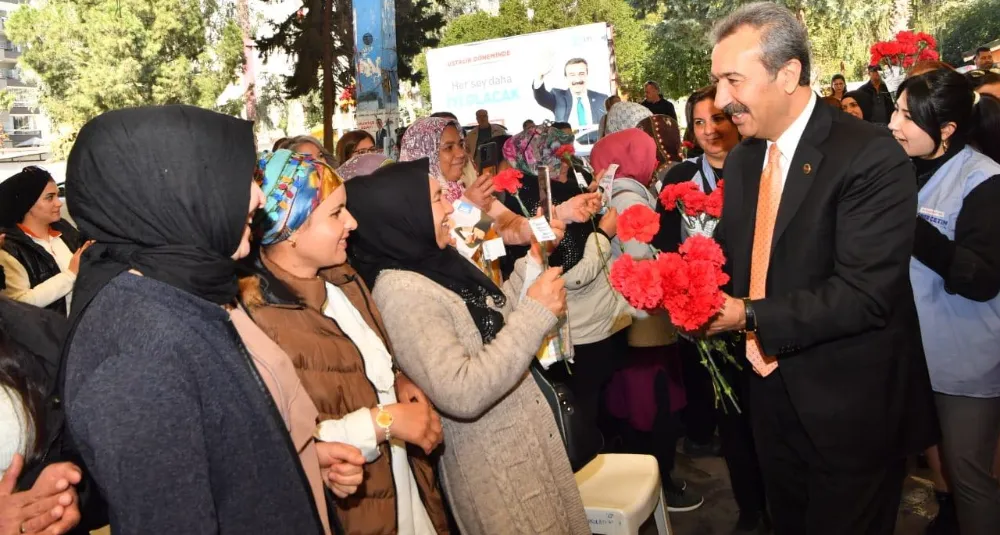 Çukurova Belediyesi’nden görkemli 8 mart kutlaması