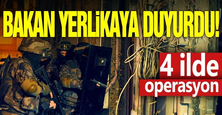  4 ilde 22 mağara, sığınak ve barınma alanı imha edildi