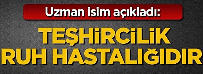 Uzman, teşhirciliğin bir ruh hastalığı olduğunu söyledi...