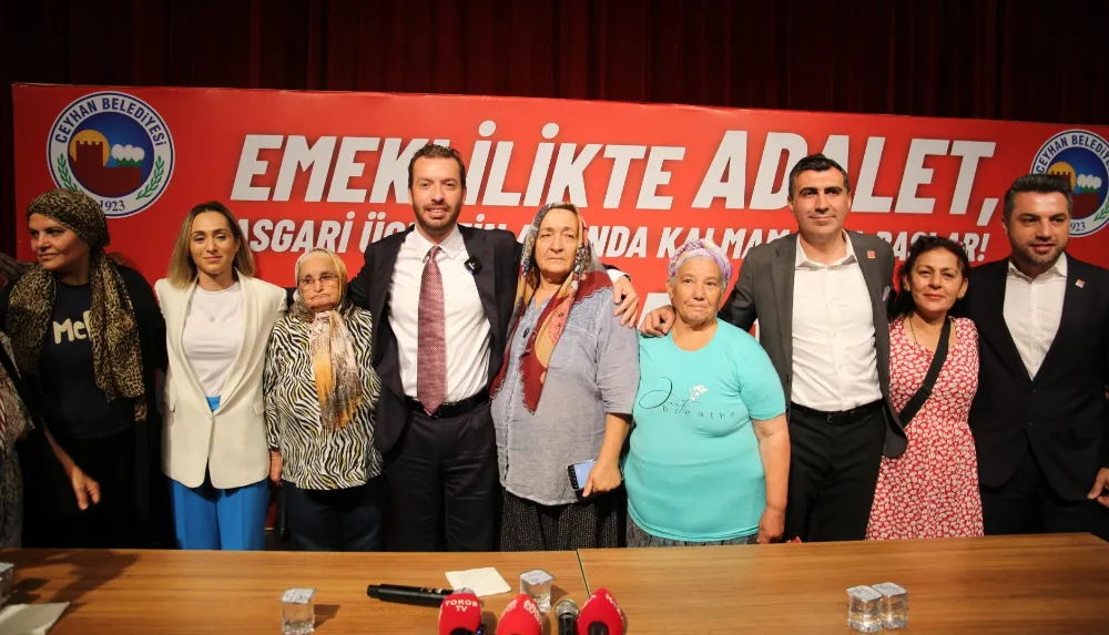 Ceyhan Belediyesi emeklilere 7 bin TL bayram ikramiyesi verdi
