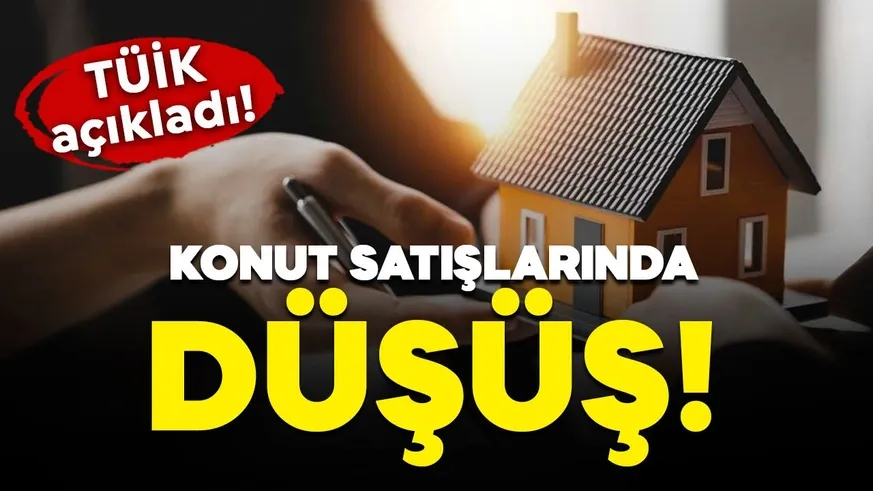 Konut satışları düştü!