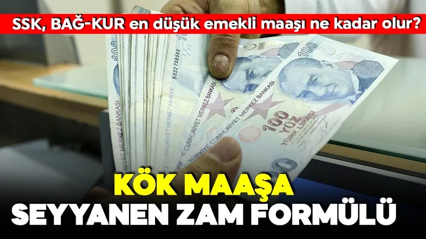 Emekli maaşı zammında son durum!