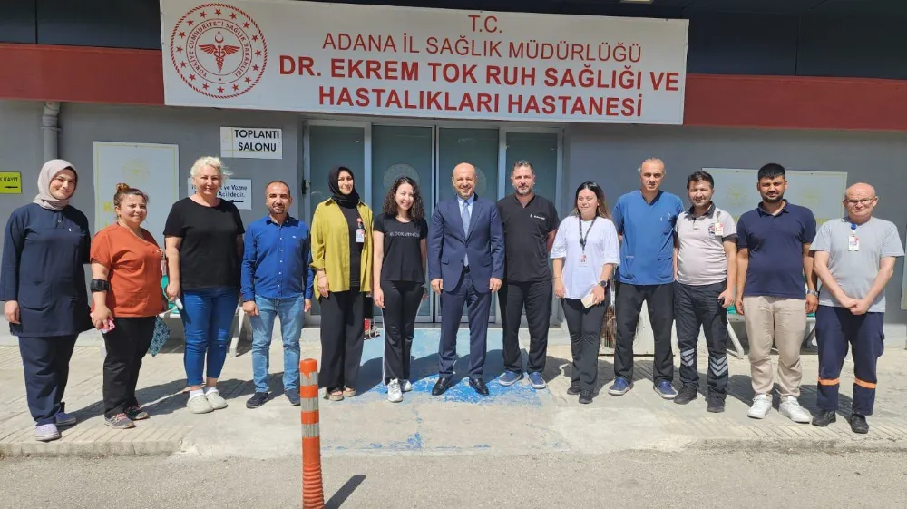 Nacar, bayramı sağlık emekçileri ile geçirdi