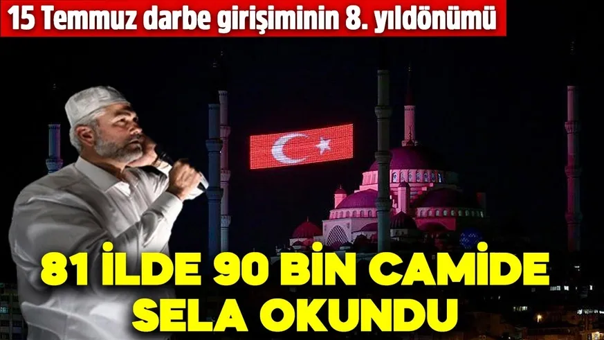 81 ilde 90 bin camide sela okundu...