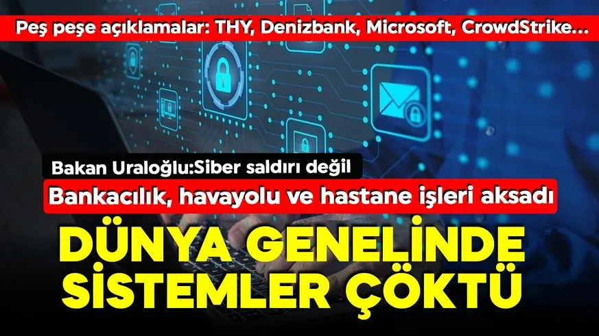 Dünyada Durdu!: Havalimanları doldu taştı, bankacılık işleyişi aksadı...