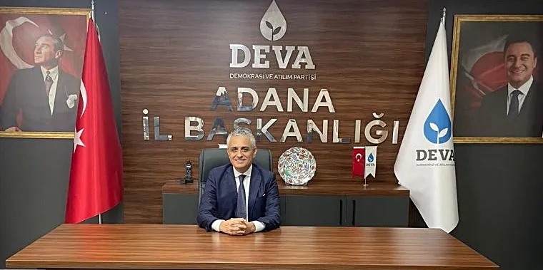 Taner Özünal Deva Partisi Adana İl Başkanı Oldu!