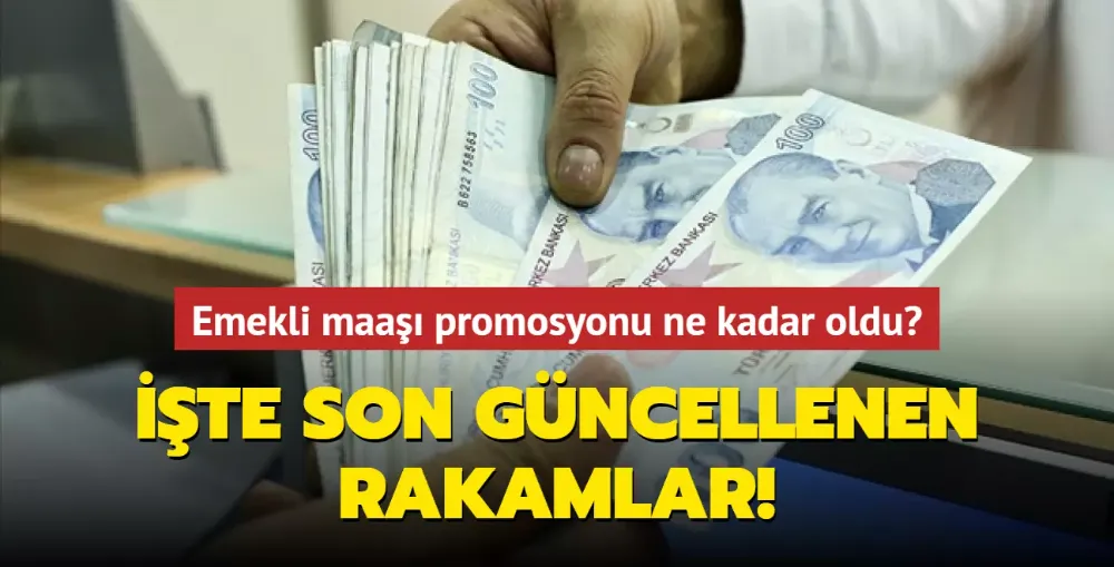 Emekli maaş promosyonu 24 bin lirayı buldu! 