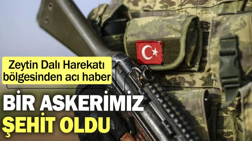 Uzman Çavuş silah kazası sonucu şehit oldu!