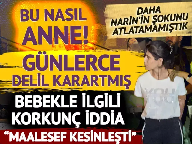 Bu nasıl anne! Bebeği ölüm kalım savaşı verirken o günlerce delil karartmış