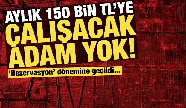 Ustaların maaşı beyaz yakalıyı katladı!