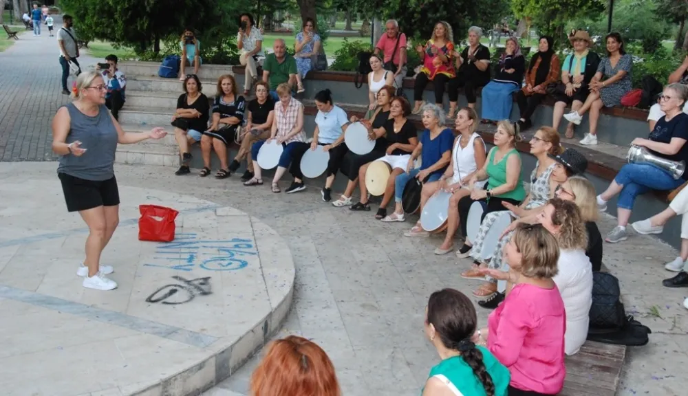 Atatürk Parkı’nda Bendir Sesleri