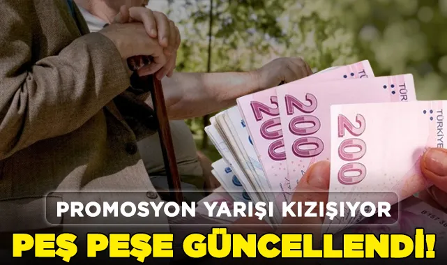 Emekli maaşı arttı… Bankalar yarışa girdi! 