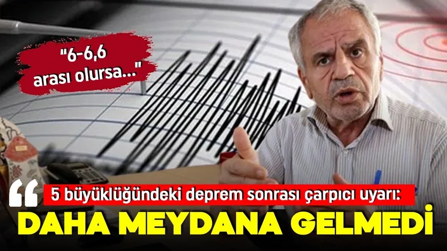 Deprem uzmanı Baki: “Beklenen artçı deprem daha meydana gelmedi”