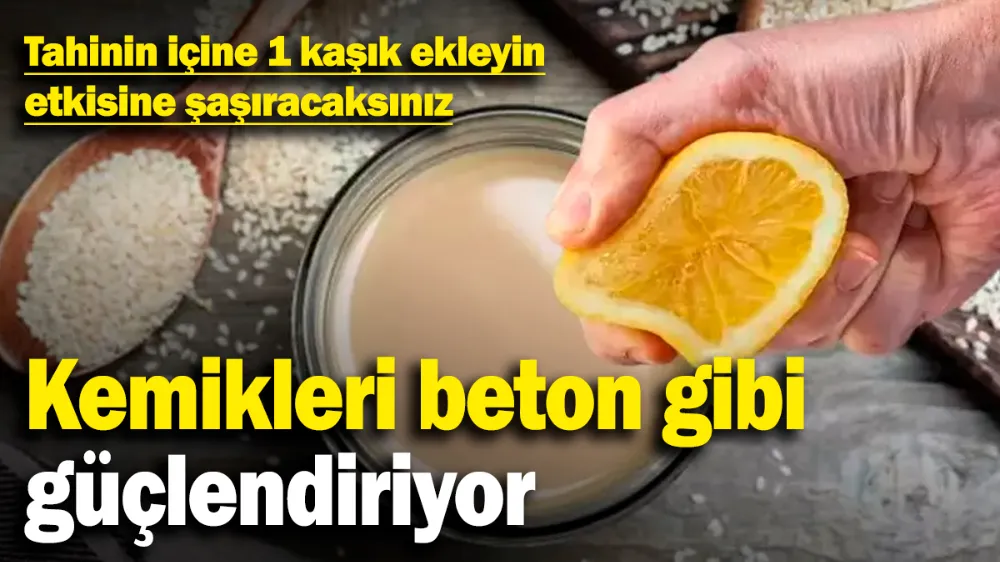 Peki, tahin ve limon karışımı neye iyi gelir?