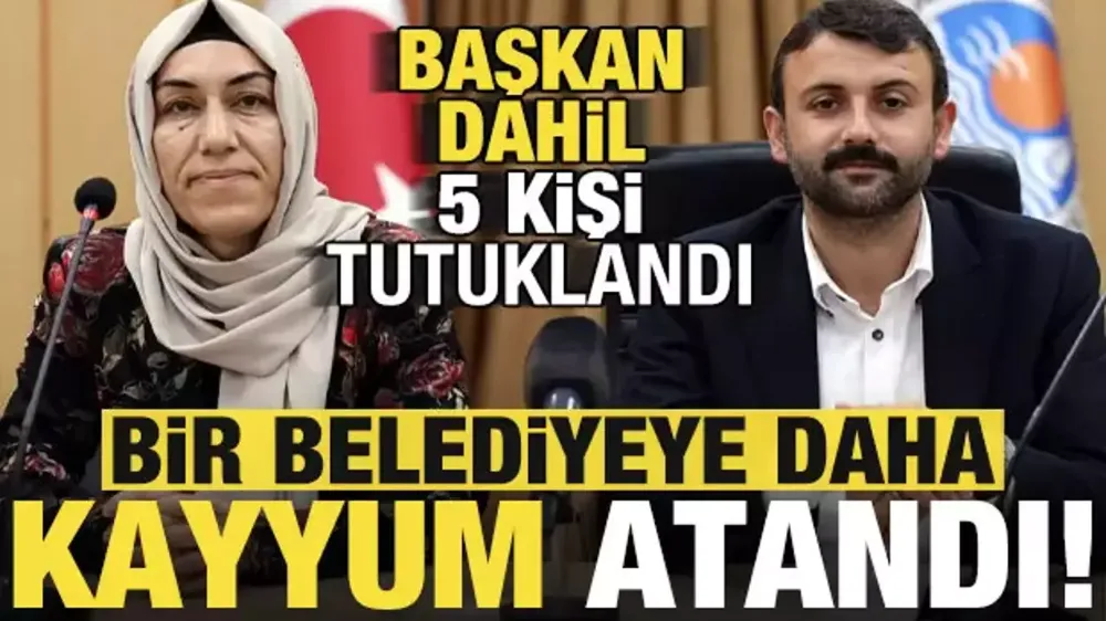  Başkan ve 4 meclis üyesi cezaevine gönderildi...