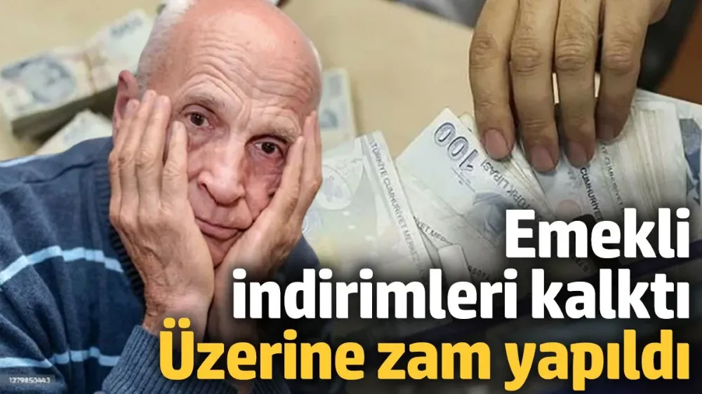 Emeklileri üzecek haber geldi...