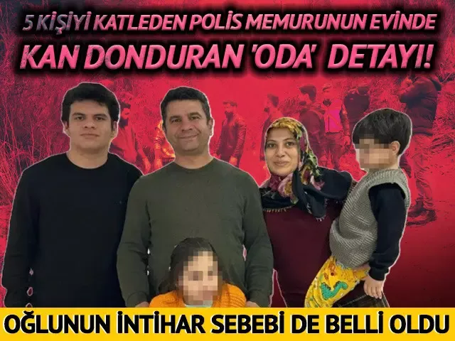 Katil polisin oğlunun intihar sebebi de belli oldu!