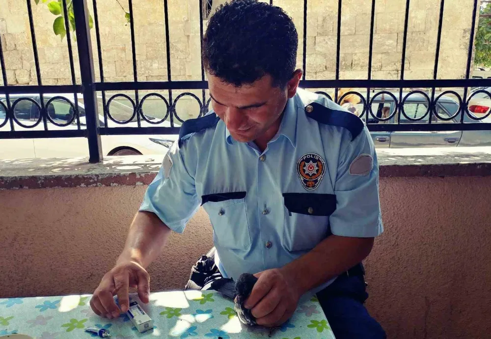 Ailesini katleden polis memuru 8 yıl önce güvercin kurtarmış