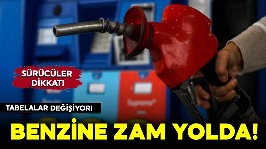 Motorinin ardından benzine de zam geliyor...