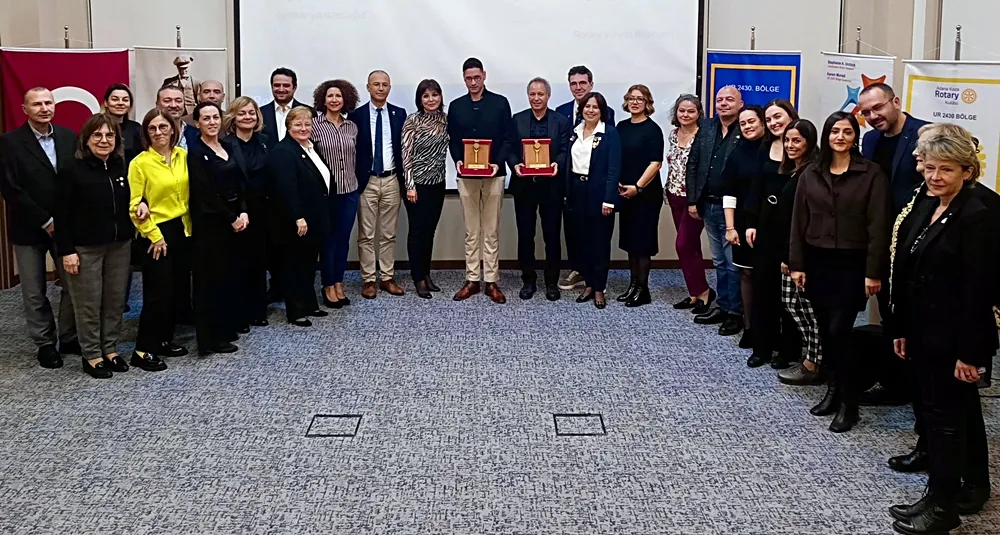 Adana Koza Rotary Kulübü Meslek Başarı Ödülleri sahiplerini buldu   