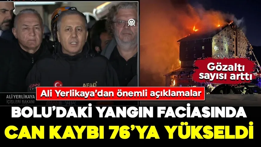 Yangın faciasında can kaybı 76