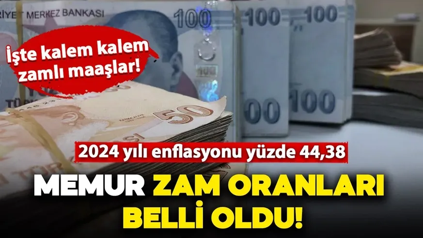 Rakamlar hayal kırıklığı! Memurun emeklinin zam tablosu kesinleşti...