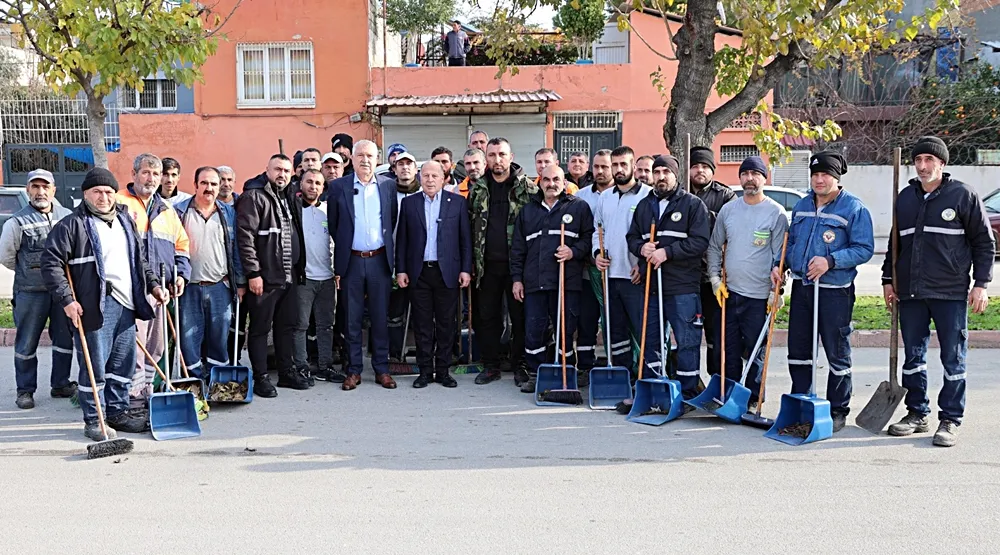 Büyükşehir İle Yüreğir Belediyesi’nden Ortak Temizlik Çalışması