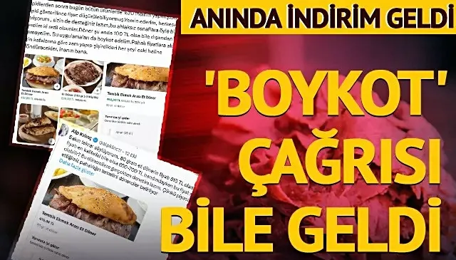80 gram dönerin fiyatı sosyal medyayı ikiye böldü!  
