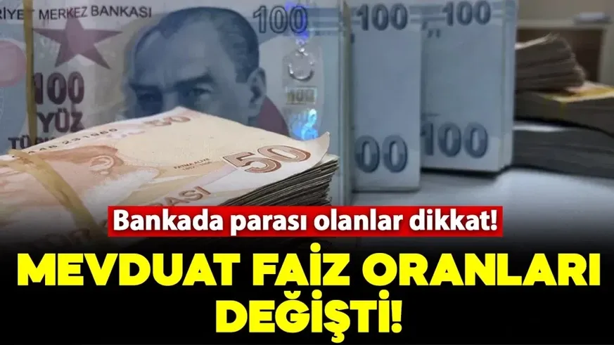 Bankada parası olanlar dikkat! Mevduat faizleri değişti...
