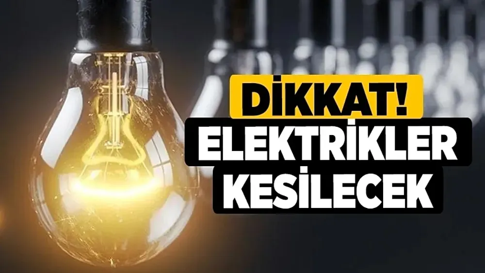 İşte etkilenecek ilçeler!