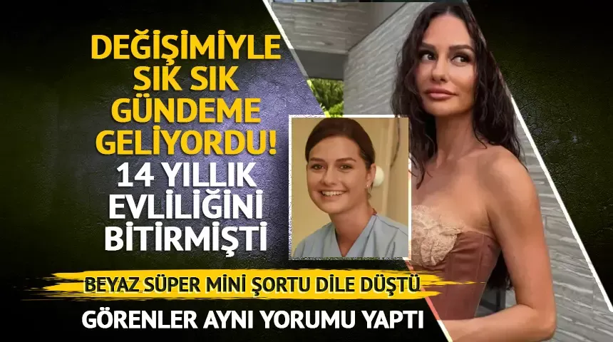 Yasemin Ergene beyaz mini şortuyla doğada! Kombini dile düştü