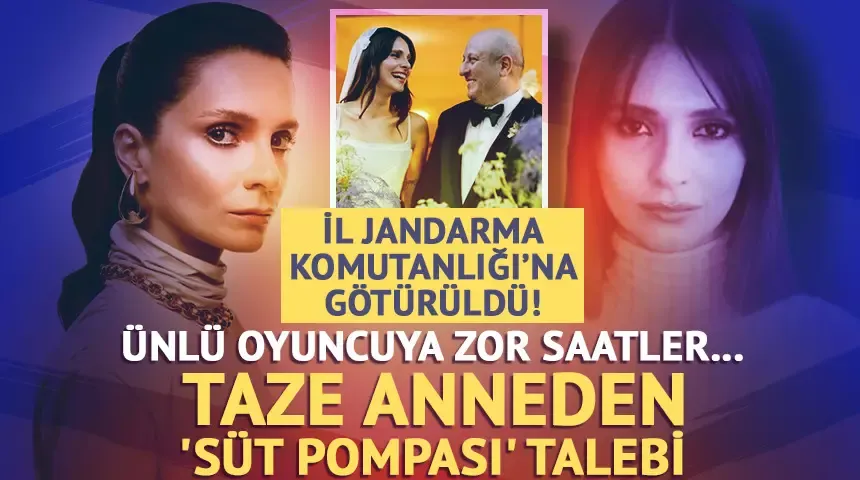 Göz altındaki taze anne Meriç Aral