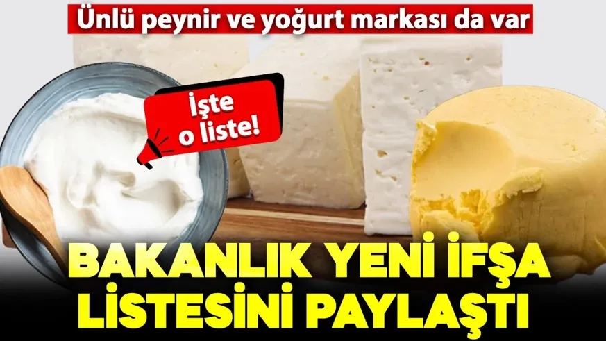 Bu peynir markalarından uzak durun!